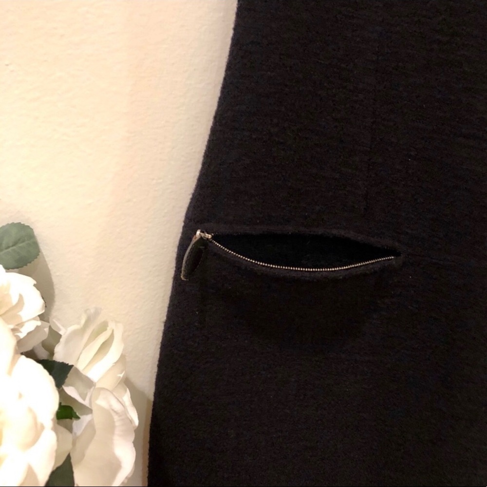 ESCADA Elements Virgin Wool Black Sheath Dress - Picture 5 of 8